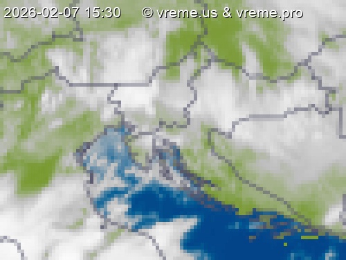 Oblačnost Slovenija