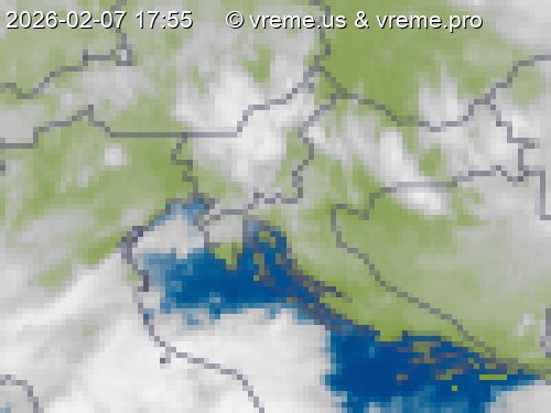 Oblačnost Slovenija