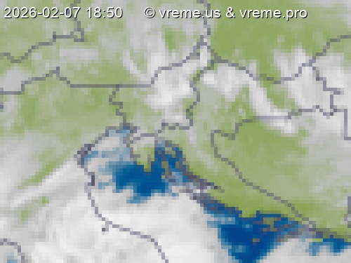 Oblačnost Slovenija