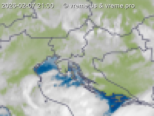 Oblačnost Slovenija