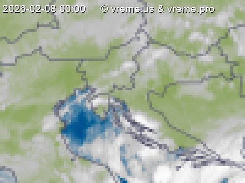 Oblačnost Slovenija