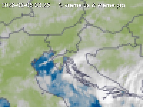 Oblačnost Slovenija