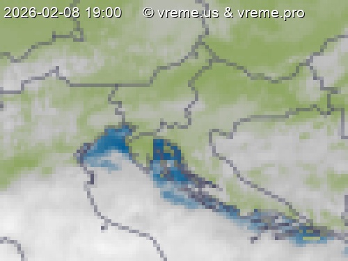 Oblačnost Slovenija