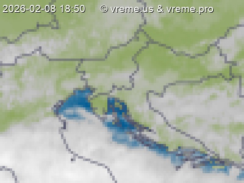 Oblačnost Slovenija
