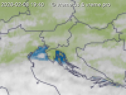 Oblačnost Slovenija