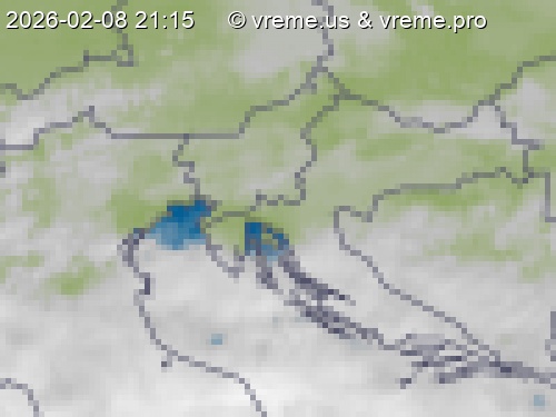 Oblačnost Slovenija