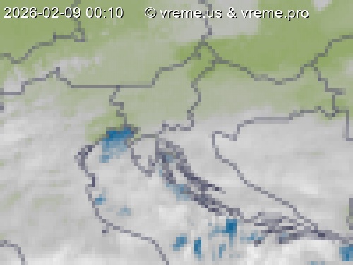 Oblačnost Slovenija