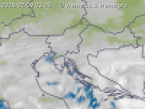 Oblačnost Slovenija