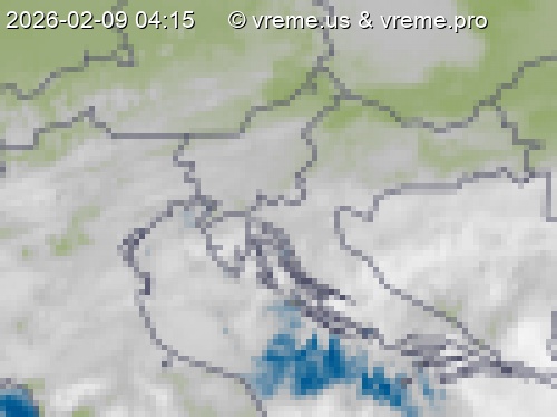 Oblačnost Slovenija