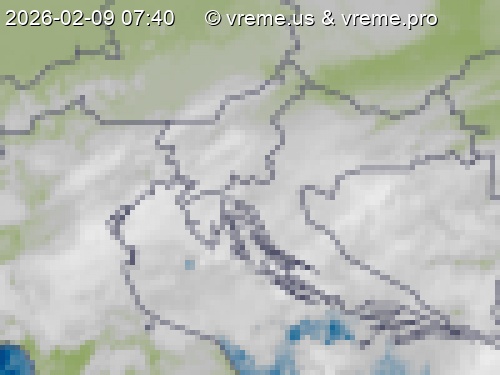 Oblačnost Slovenija