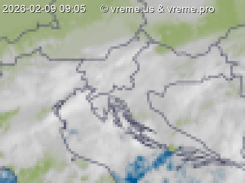 Oblačnost Slovenija
