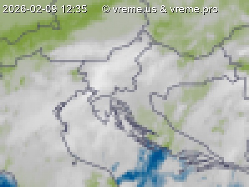 Oblačnost Slovenija
