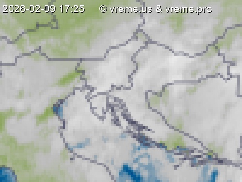 Oblačnost Slovenija
