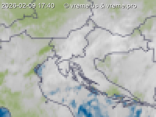 Oblačnost Slovenija