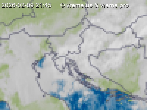 Oblačnost Slovenija