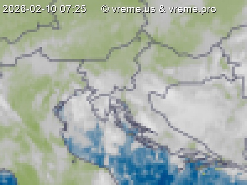 Oblačnost Slovenija