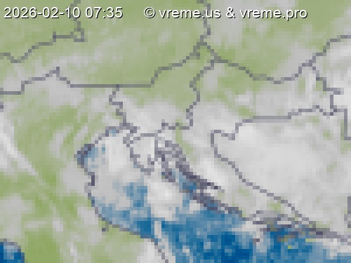 Oblačnost Slovenija