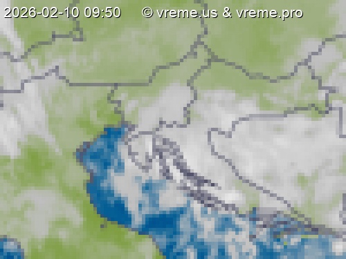 Oblačnost Slovenija