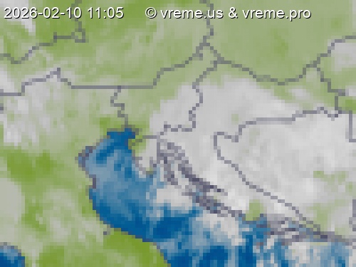 Oblačnost Slovenija