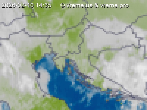 Oblačnost Slovenija