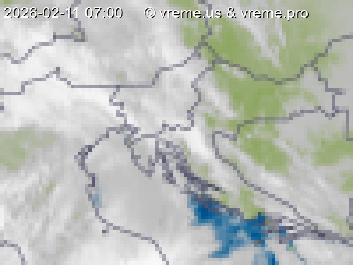 Oblačnost Slovenija
