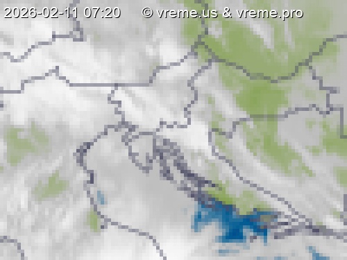 Oblačnost Slovenija