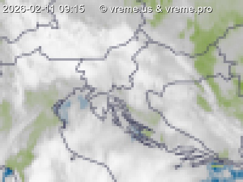 Oblačnost Slovenija