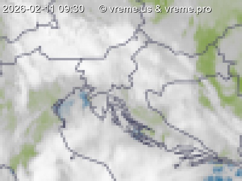 Oblačnost Slovenija