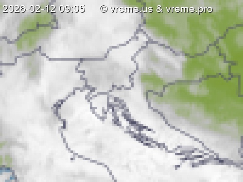 Oblačnost Slovenija