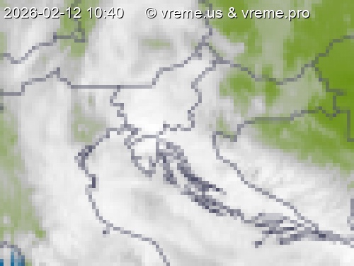 Oblačnost Slovenija