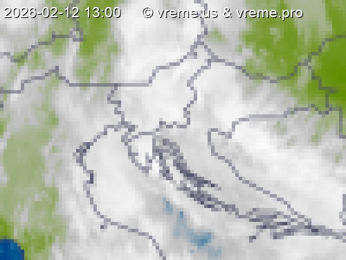 Oblačnost Slovenija