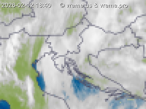 Oblačnost Slovenija