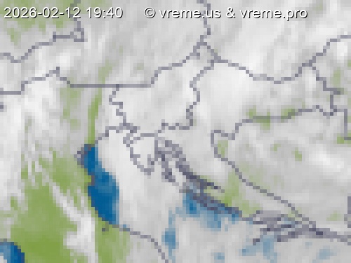Oblačnost Slovenija