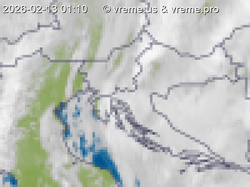 Oblačnost Slovenija
