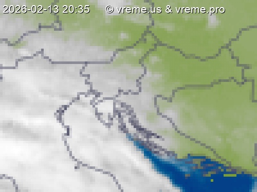 Oblačnost Slovenija