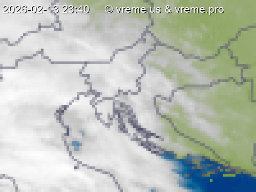 Oblačnost Slovenija