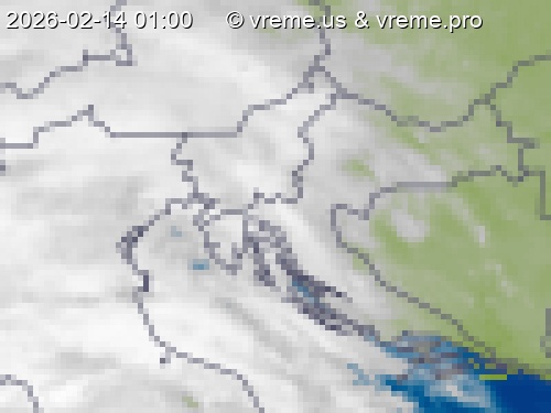 Oblačnost Slovenija