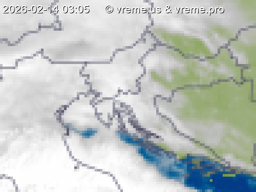 Oblačnost Slovenija