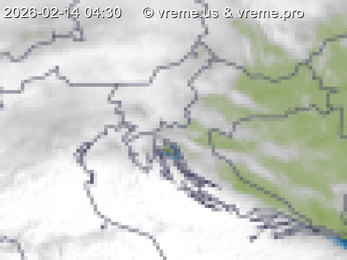 Oblačnost Slovenija