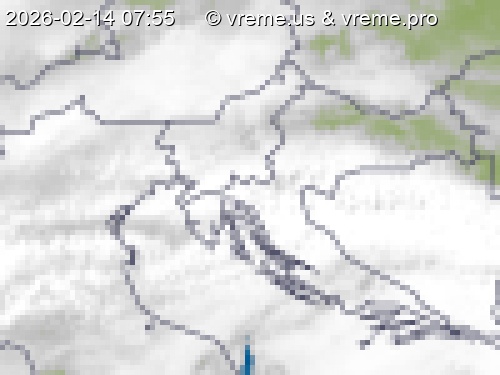 Oblačnost Slovenija