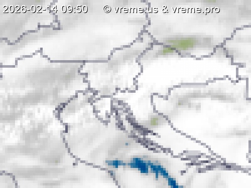 Oblačnost Slovenija