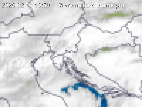 Oblačnost Slovenija