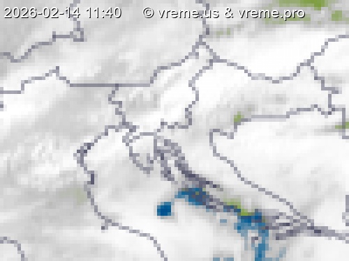 Oblačnost Slovenija