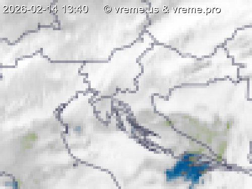 Oblačnost Slovenija