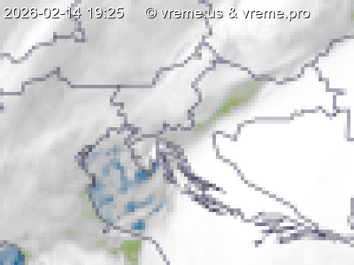 Oblačnost Slovenija