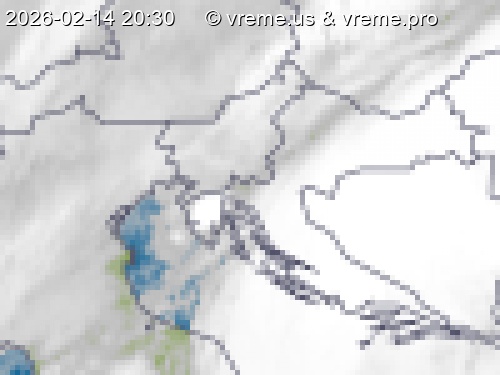 Oblačnost Slovenija