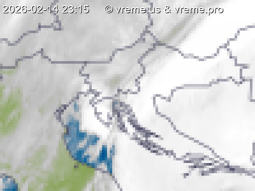 Oblačnost Slovenija