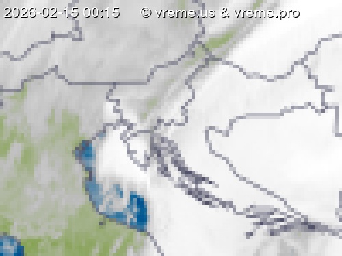 Oblačnost Slovenija