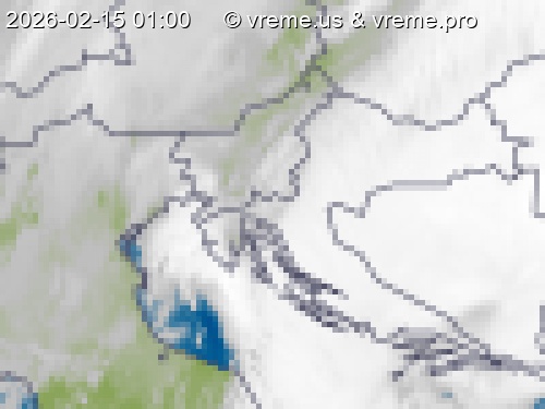 Oblačnost Slovenija