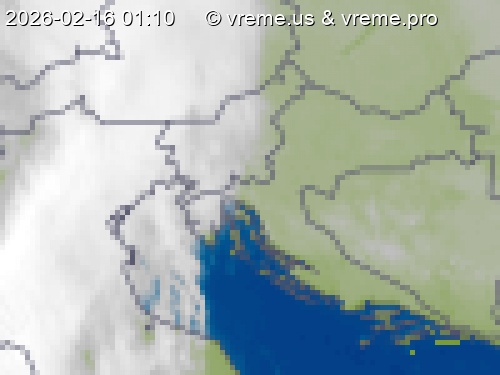 Oblačnost Slovenija